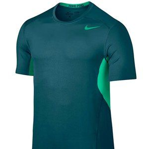 Men's NIKE Pro Hypercool Fitted T-shirt | Green | Size - M